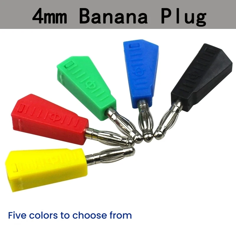 20Pcs 4MM Stackable Banana Plug with Copper Nickel Plating for Soldering Electrical Connections and DIY Use
20Pcs 4MM Stackable Banana Plug with Copper Nickel Plating for Soldering Electrical Connections and DIY Use