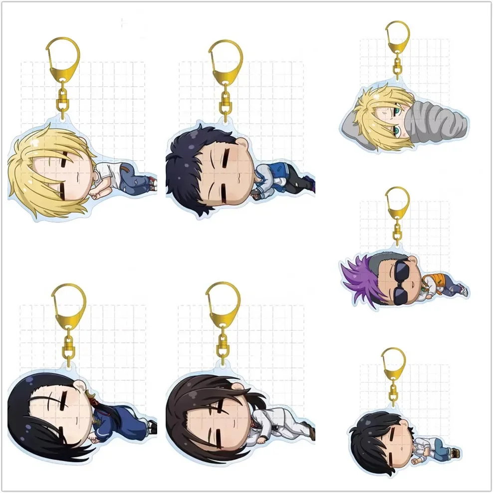 Game Keychain Doll Anime Okumura Eiji Ash Lynx Shorter Wong Acrylic Keyring Pendant for Gift
Game Keychain Doll Anime Okumura Eiji Ash Lynx Shorter Wong Acrylic Keyring Pendant for Gift