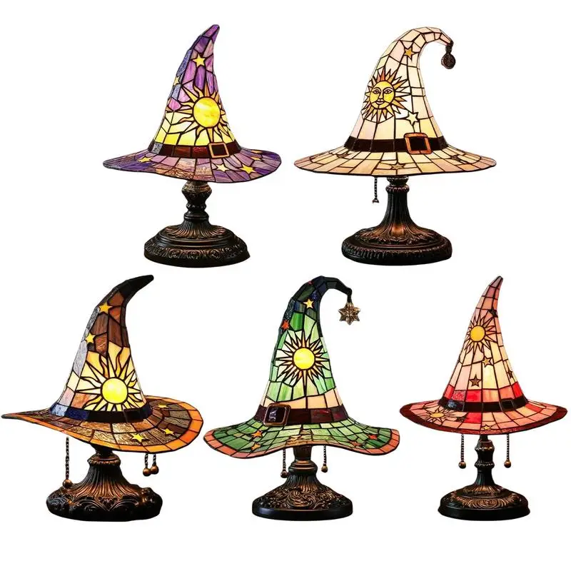 Wizard Hat Shape Gothic Lamp Halloween Gothic Wizard Hat Shape Lights Halloween Lighting Accessories For Home Bedroom Party
Wizard Hat Shape Gothic Lamp Halloween Gothic Wizard Hat Shape Lights Halloween Lighting Accessories For Home Bedroom Party