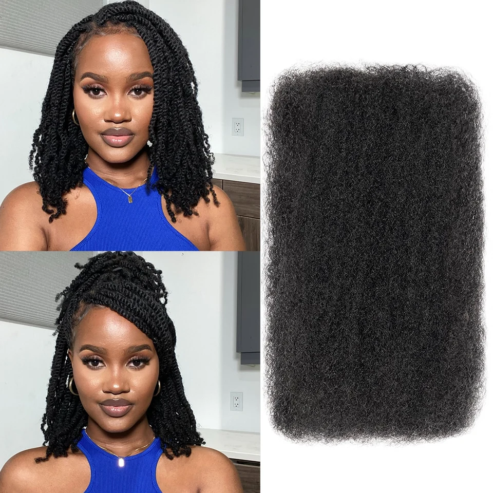 Афро-кудрявые человеческие волосы для дредов Locs Mini Twists Braids Repair100% человеческие плетение волос 50 г/шт. Натуральные черные человеческие волосы
Афро-кудрявые человеческие волосы для дредов Locs Mini Twists Braids Repair100% человеческие плетение волос 50 г/шт. Натуральные черные человеческие волосы