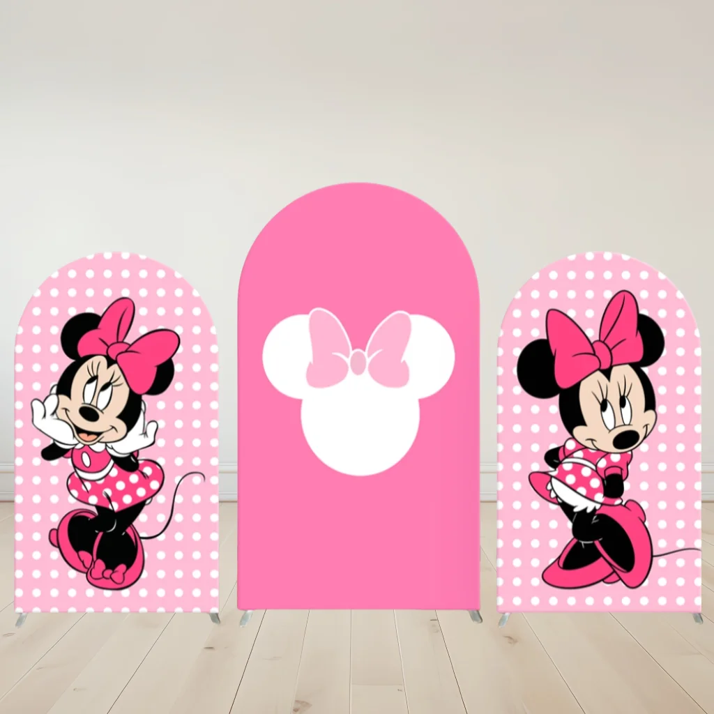Hasbro Minnie Mouse Pink Arch Cover Birthday Party Photo Backdrop Background Photography Baby Shower Supplies Props Photographic
Hasbro Minnie Mouse Pink Arch Cover Birthday Party Photo Backdrop Background Photography Baby Shower Supplies Props Photographic