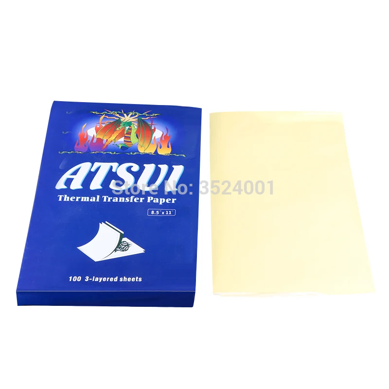 100pcs Wholesale Classic 4 Layers Tattoo Transfer Paper For Beginner Copier Carbon Thermal Paper Master Tattoo Stencil Supplies
100pcs Wholesale Classic 4 Layers Tattoo Transfer Paper For Beginner Copier Carbon Thermal Paper Master Tattoo Stencil Supplies