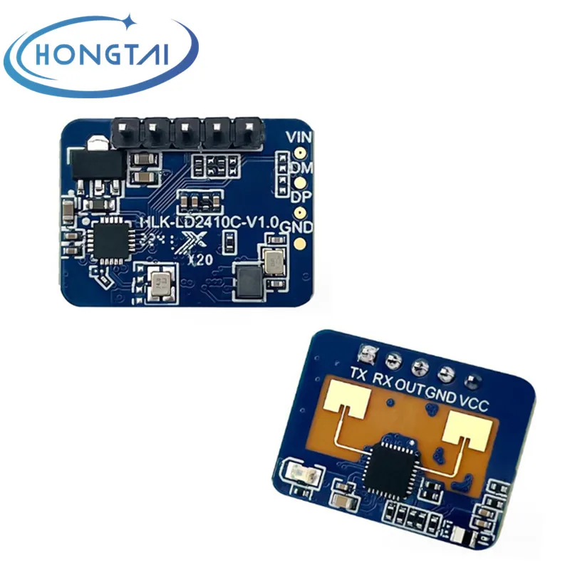 50PCs HLK-LD2410C LD2410C 24G mmWave FMCW Millimeter Wave 5M Human Presence Status Radar Sensor Motion Detection Module Hi-Link
50PCs HLK-LD2410C LD2410C 24G mmWave FMCW Millimeter Wave 5M Human Presence Status Radar Sensor Motion Detection Module Hi-Link