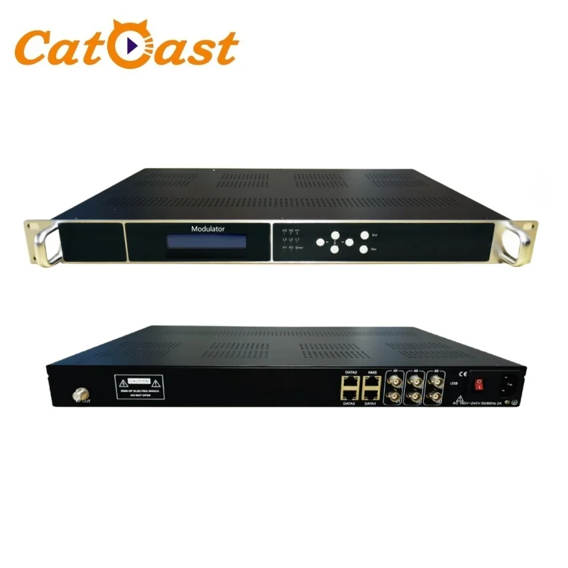 24 Carriers UDP HTTP RTMP HLS SRT IP to RF QAM DVB-T DTMB ATSC ISDBT Modulator
24 Carriers UDP HTTP RTMP HLS SRT IP to RF QAM DVB-T DTMB ATSC ISDBT Modulator