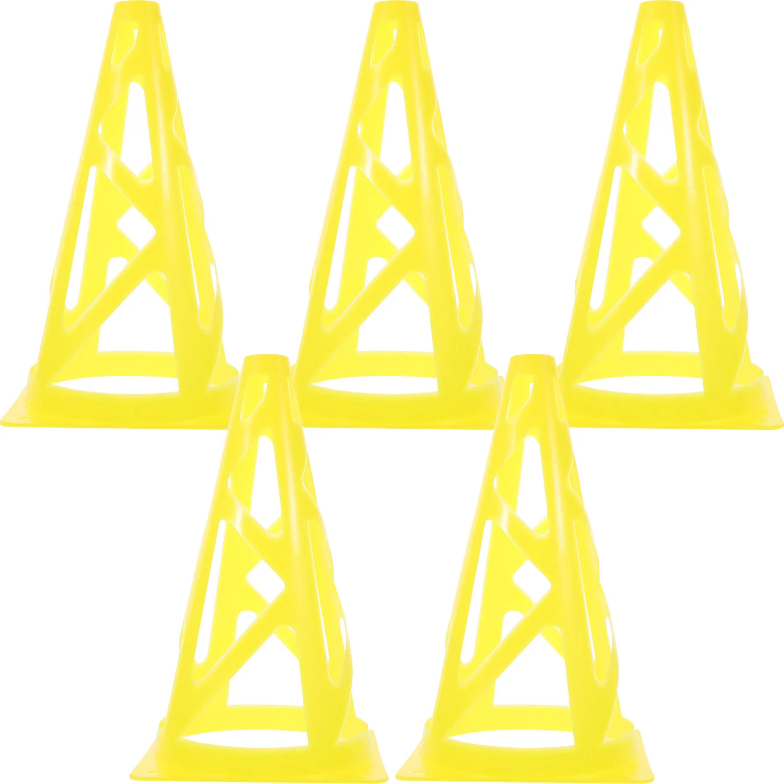 5Pcs Colored Training Cones for Soccer Football Basketball Agility Drills Roller Skating Obstacle Course Outdoor Sports Safety
5Pcs Colored Training Cones for Soccer Football Basketball Agility Drills Roller Skating Obstacle Course Outdoor Sports Safety