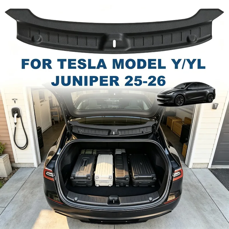 Trunk Door Sill Strip for Tesla Model Y/YL Juniper 25-26 Car Trunk Threshold Strip TPE Rear Cargo Anti Scratch Protector Mats
Trunk Door Sill Strip for Tesla Model Y/YL Juniper 25-26 Car Trunk Threshold Strip TPE Rear Cargo Anti Scratch Protector Mats