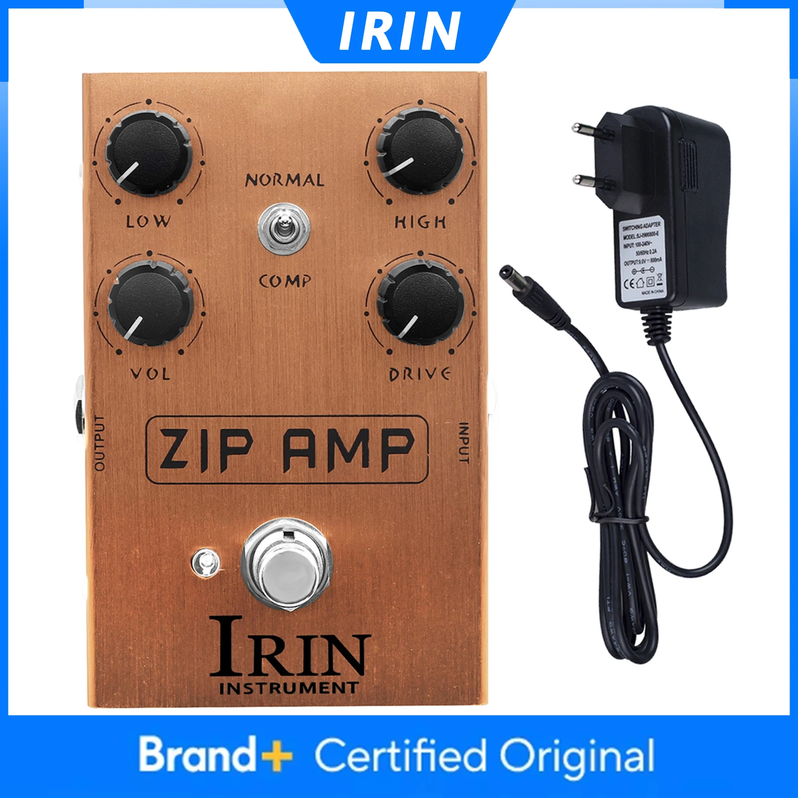 IRIN педаль эффектов для электрогитары ZIP AMP сильная компрессия Overdrive Tone гитарная педаль COMP тумблер аксессуар для гитары
IRIN педаль эффектов для электрогитары ZIP AMP сильная компрессия Overdrive Tone гитарная педаль COMP тумблер аксессуар для гитары