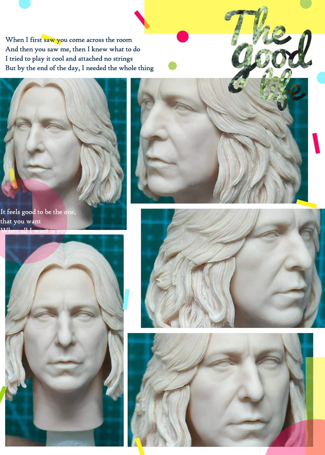 1/6 Scale Famous Magical Movie Actor Alan Rickman Male Unpainted Head Carving Model Fit 12inchs Action Figure Body
1/6 Scale Famous Magical Movie Actor Alan Rickman Male Unpainted Head Carving Model Fit 12inchs Action Figure Body