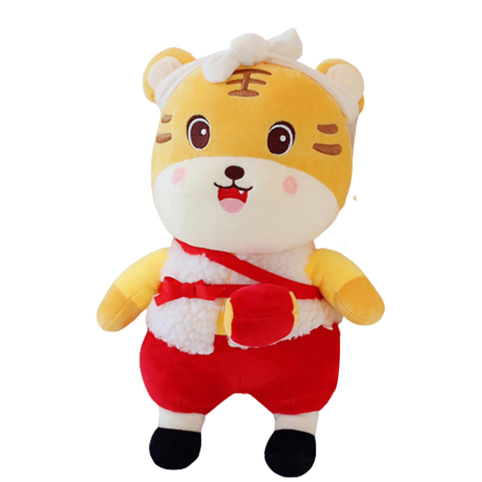 Plush Stuffed Toys Cartoon Tiger Doll Early Educational Development Toy
Plush Stuffed Toys Cartoon Tiger Doll Early Educational Development Toy