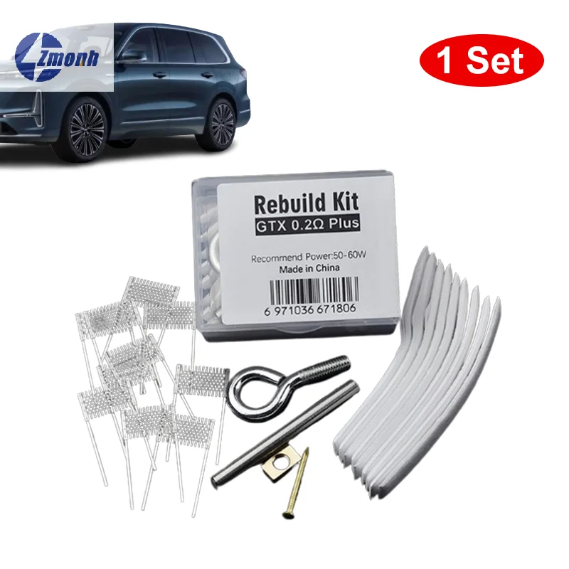 New!DIY Rebuild Kit GTX 0.2ohm Plus Mesh Coil Resistance Wire Replacement Accessories Tools Wholesale
New!DIY Rebuild Kit GTX 0.2ohm Plus Mesh Coil Resistance Wire Replacement Accessories Tools Wholesale