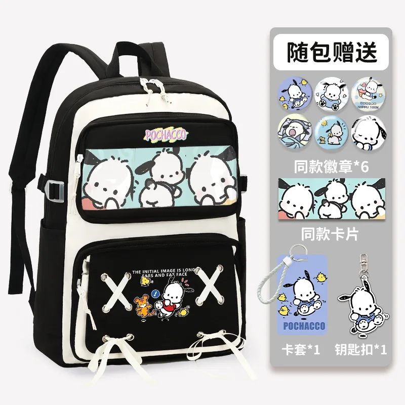 Новый школьный ранец Sanrio Pacha для учеников, вместительный милый мультяшный водонепроницаемый устойчивый к пятнам Повседневный Рюкзак
Новый школьный ранец Sanrio Pacha для учеников, вместительный милый мультяшный водонепроницаемый устойчивый к пятнам Повседневный Рюкзак