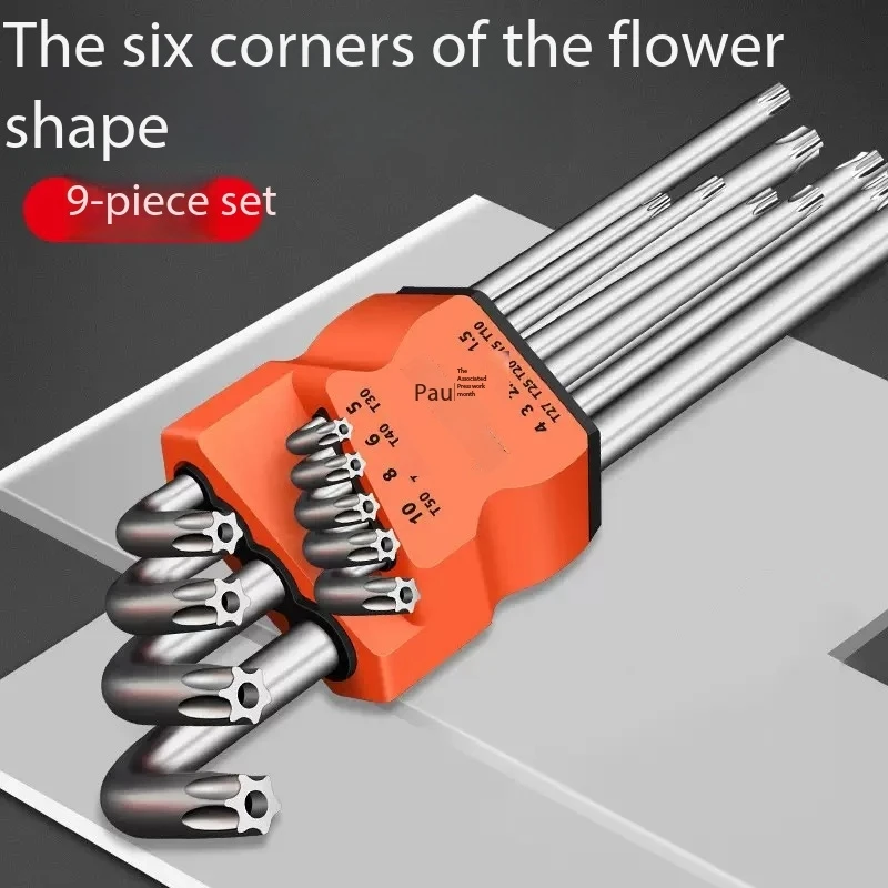 Multi functional hexagonal wrench universal set
Multi functional hexagonal wrench universal set