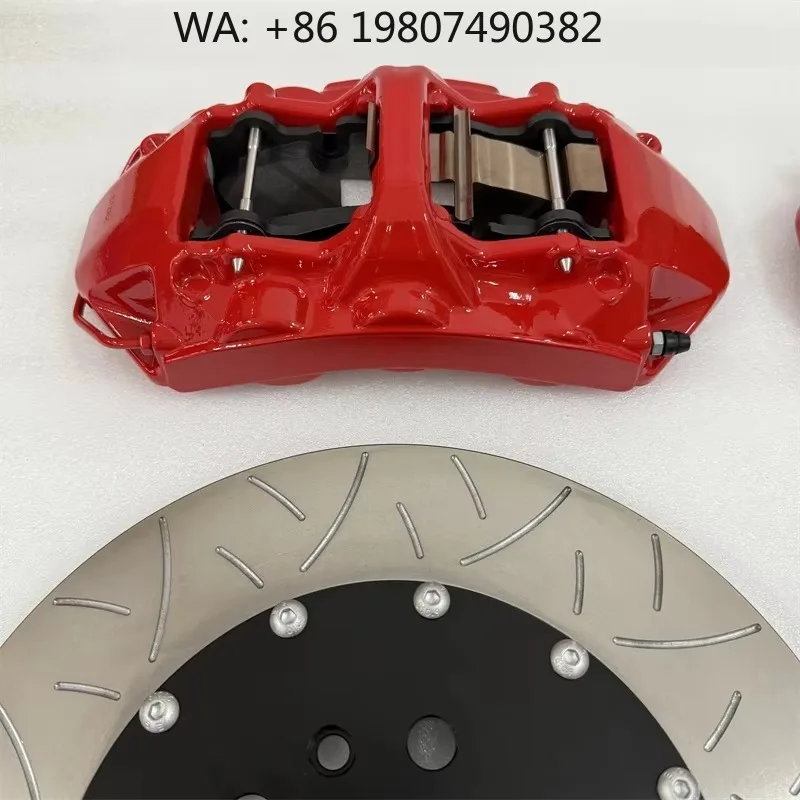 6 Piston Caliper Pad Disc Bell Bracket Kit 355x32mm High Performance Racing System For Mid-size Luxury MPV Universal Modificatio
6 Piston Caliper Pad Disc Bell Bracket Kit 355x32mm High Performance Racing System For Mid-size Luxury MPV Universal Modificatio