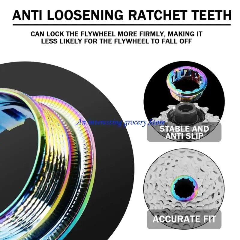 652D Precisions Machined 12 Speed Aluminum Mountain Bike Cassettes Lockring Flywheel Lock Cover Suitable for M6100 M7100
652D Precisions Machined 12 Speed Aluminum Mountain Bike Cassettes Lockring Flywheel Lock Cover Suitable for M6100 M7100