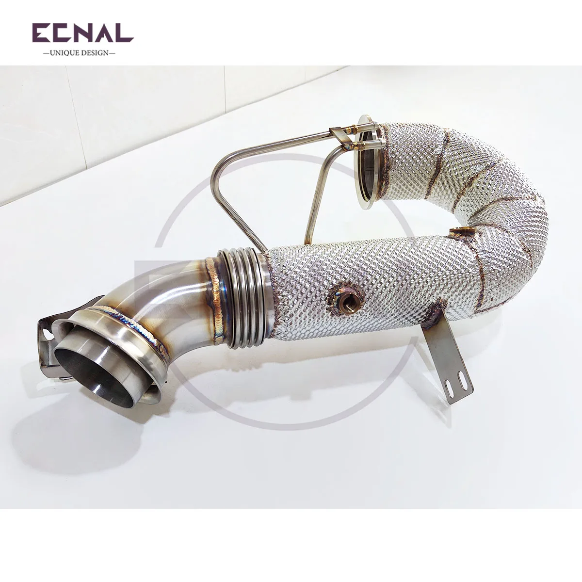 Ecnal Exhaust Downpipe with OPF for Mercedes Benz GLE53 High Performance Sport Exhaust Pipe System with Catalytic Converter
Ecnal Exhaust Downpipe with OPF for Mercedes Benz GLE53 High Performance Sport Exhaust Pipe System with Catalytic Converter