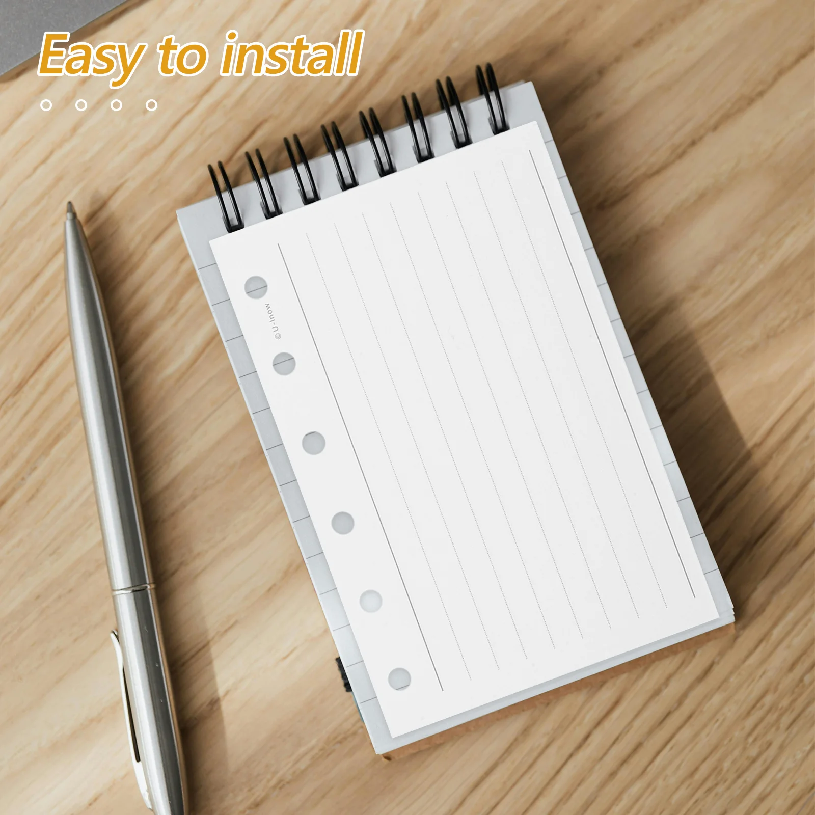 Blank Lined For Binders 6 Ring Memo Refill Mini Ruled Filler Paper Books Planner Inserts Notebook Inner Paper Loose Leaf
Blank Lined For Binders 6 Ring Memo Refill Mini Ruled Filler Paper Books Planner Inserts Notebook Inner Paper Loose Leaf