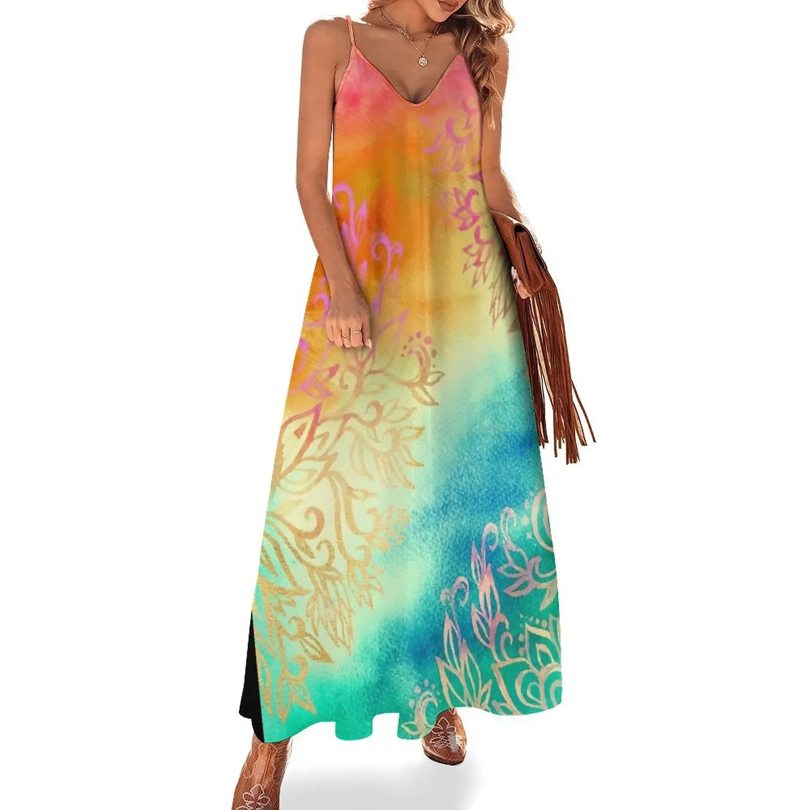 Watercolor Wonderland Sleeveless Dress Female dress summer dresses ladies 2025 elegant dress luxury woman evening
Watercolor Wonderland Sleeveless Dress Female dress summer dresses ladies 2025 elegant dress luxury woman evening