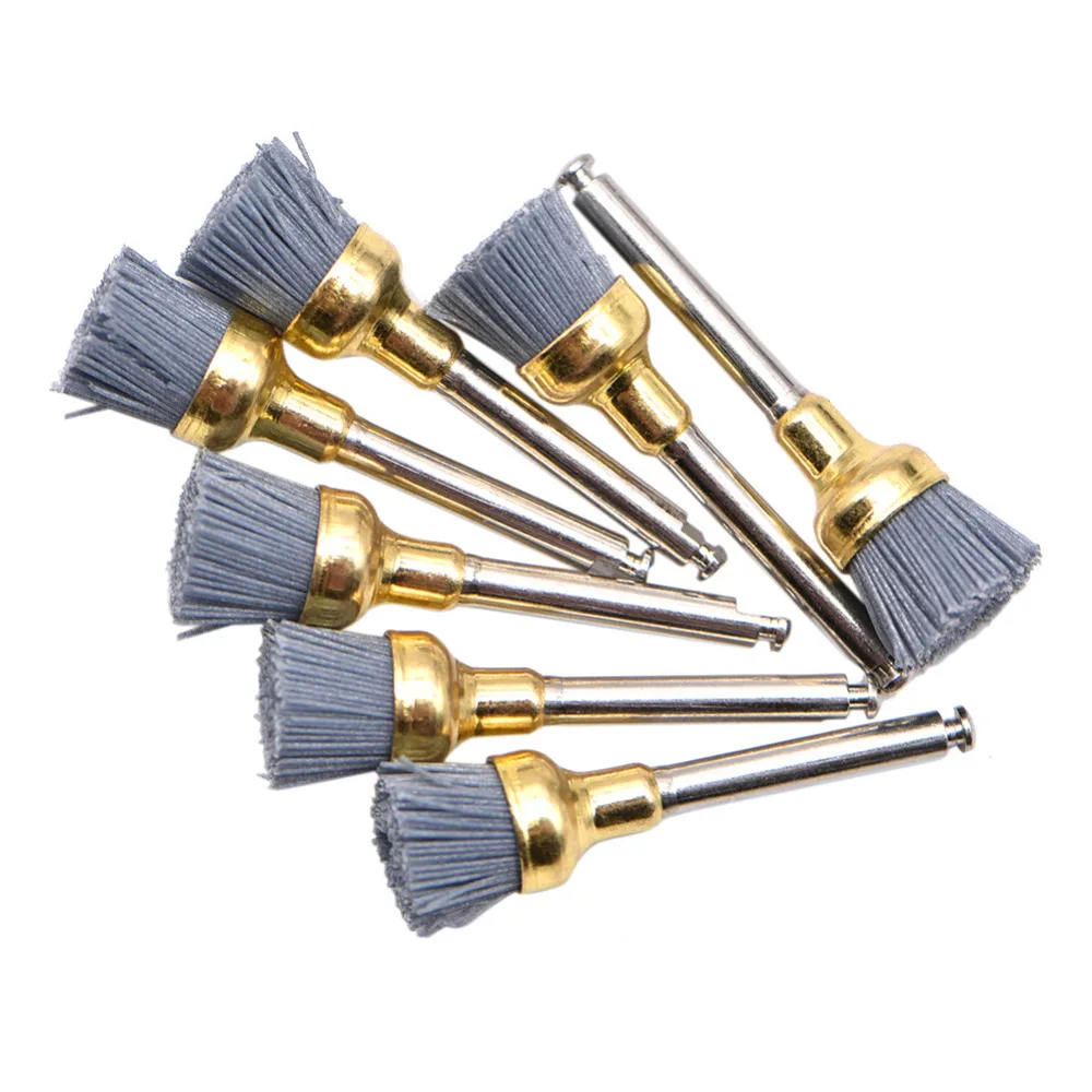 10pcs/pack Dental Silicon Carbide Polishing Brush Teeth Polisher Prophy Brushes for Contra Angle Handpiece Polishing Tool
10pcs/pack Dental Silicon Carbide Polishing Brush Teeth Polisher Prophy Brushes for Contra Angle Handpiece Polishing Tool