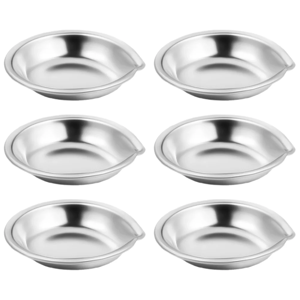 6 Pcs Stainless Steel Palette Paint Holder Tray Metal Mixing Cup Color Pigment Plate
6 Pcs Stainless Steel Palette Paint Holder Tray Metal Mixing Cup Color Pigment Plate