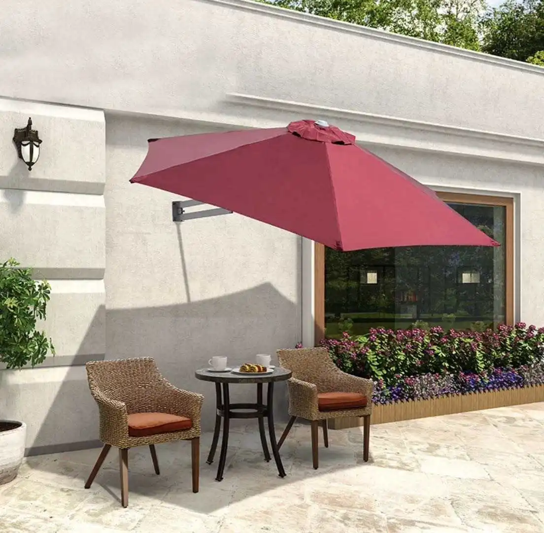Best Waterproof Aluminum Alloy Wall Mounted Outdoor Umbrella Patio Outdoor Furniture
Best Waterproof Aluminum Alloy Wall Mounted Outdoor Umbrella Patio Outdoor Furniture