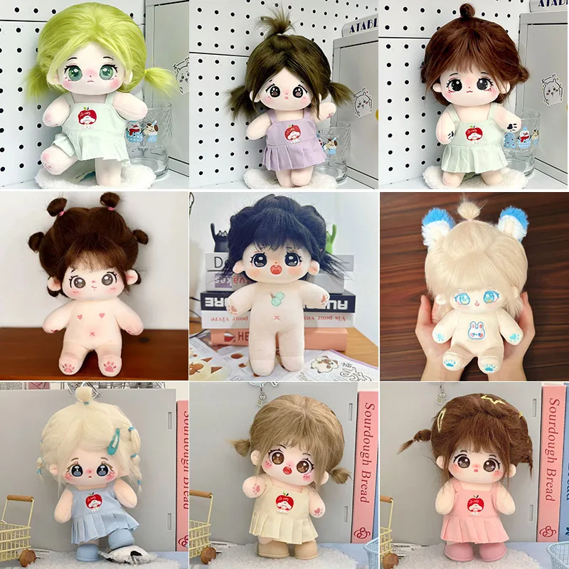 20 см Kawaii Idol, плюшевая хлопковая кукла, игрушки, мягкие фигурки суперзвезды, куклы, милое толстое тело, можно заменить одежду, коллекция фанатов, подарки
20 см Kawaii Idol, плюшевая хлопковая кукла, игрушки, мягкие фигурки суперзвезды, куклы, милое толстое тело, можно заменить одежду, коллекция фанатов, подарки