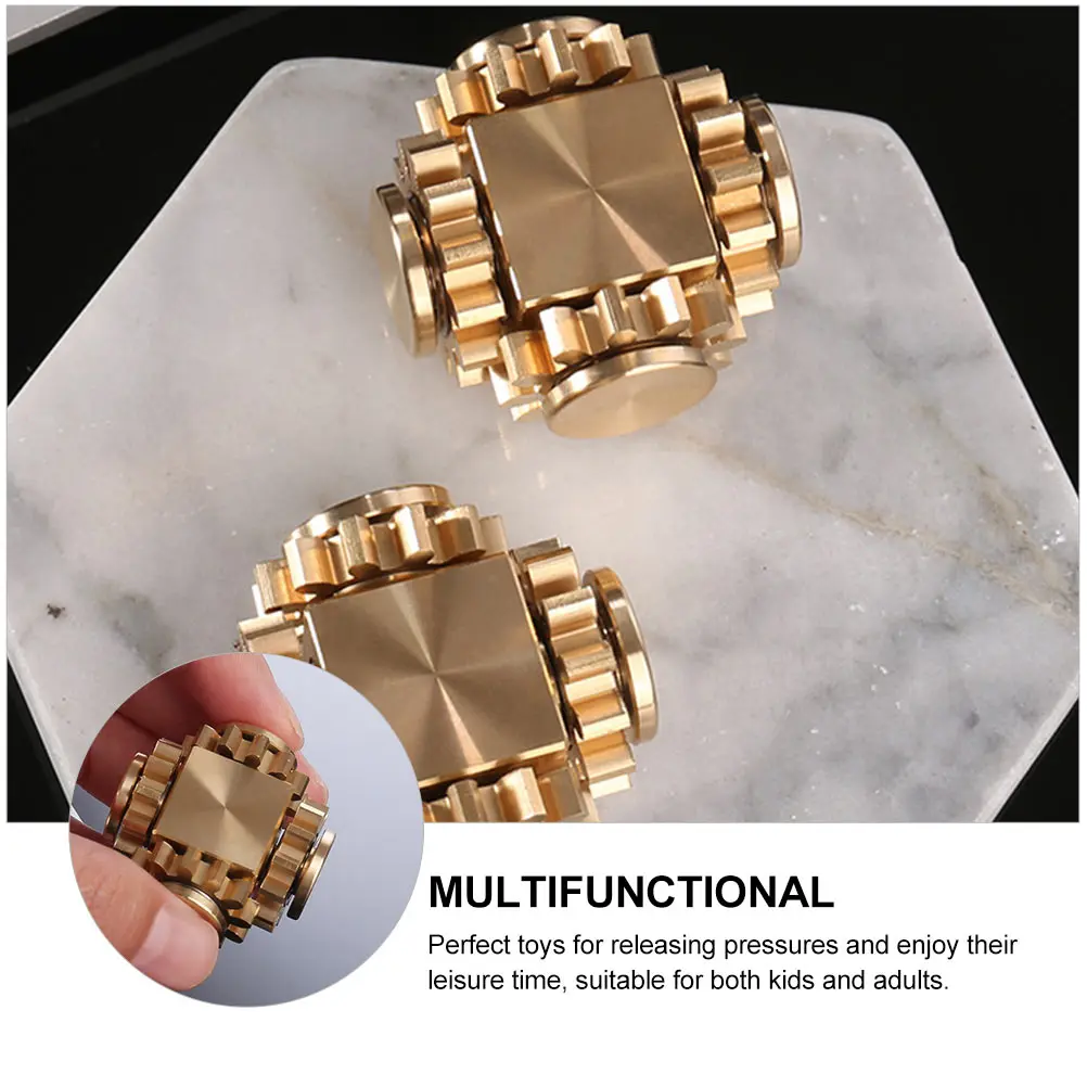 1pc Brass Gear Gyro Mini Pocket Decompression Plaything For Kids Adults Stress Relief Leisure Fingertip Gearing Cube Playthings
1pc Brass Gear Gyro Mini Pocket Decompression Plaything For Kids Adults Stress Relief Leisure Fingertip Gearing Cube Playthings