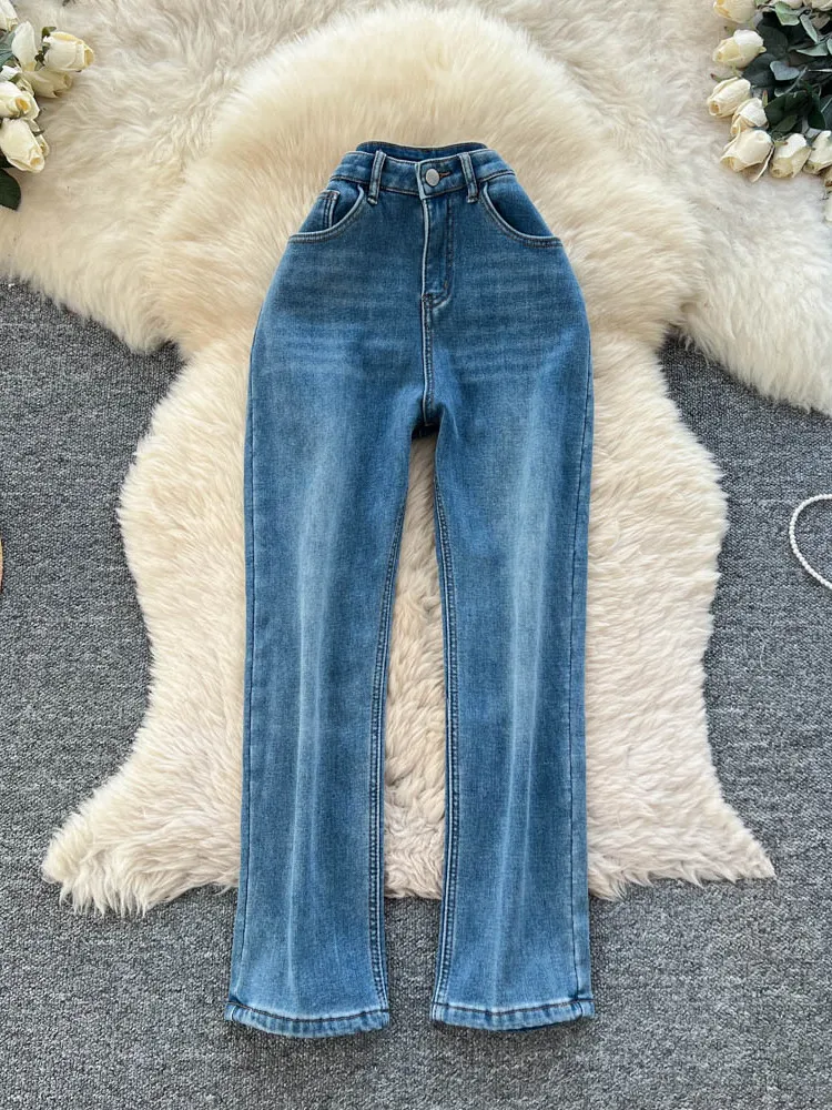 Широкие джинсы с высокой талией, женские джинсы в стиле ретро, корейские модные брюки прямого кроя с девятью точками, утягивающие универсальные повседневные брюки
Широкие джинсы с высокой талией, женские джинсы в стиле ретро, корейские модные брюки прямого кроя с девятью точками, утягивающие универсальные повседневные брюки