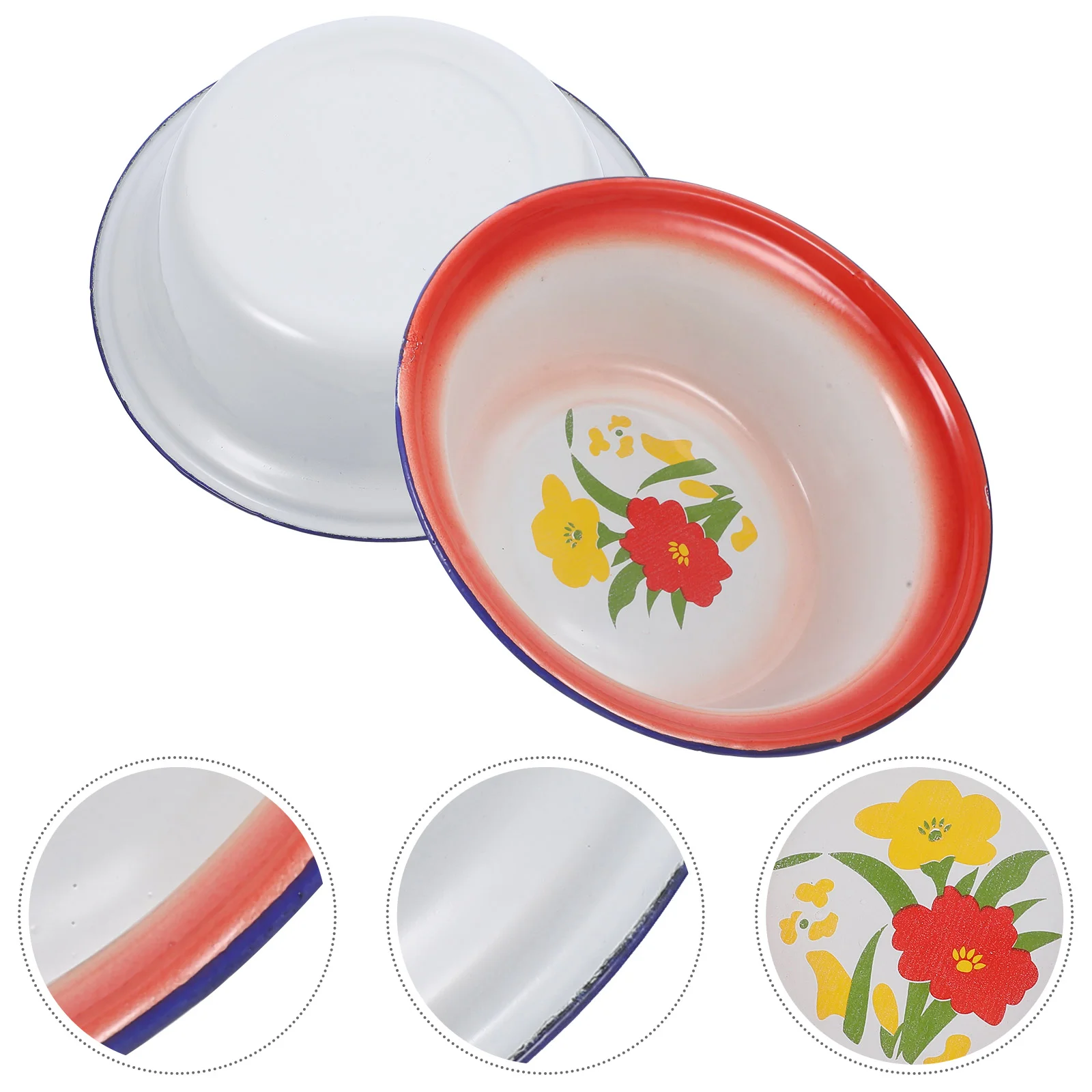 5 Pcs Salad Bowl Enamel Fettuccine Pasta Camping Bowls Food Storage For Kitchen
5 Pcs Salad Bowl Enamel Fettuccine Pasta Camping Bowls Food Storage For Kitchen