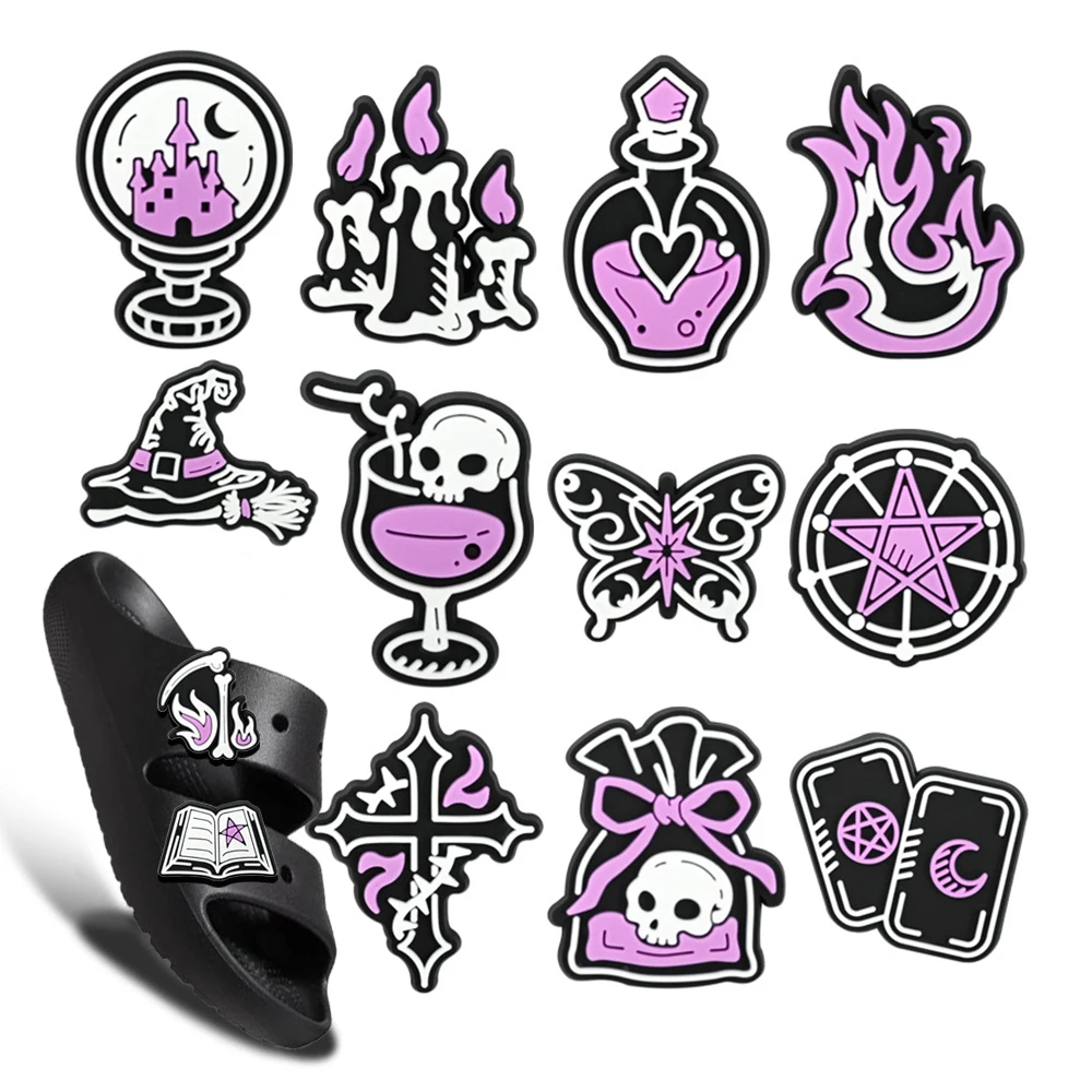 13-135pcs Halloween Purple Carnival Shoe Charms DIY Craft Accessories Shoe Jibbitz-Type Charms for Crocs-style Kids Adult Gifts
13-135pcs Halloween Purple Carnival Shoe Charms DIY Craft Accessories Shoe Jibbitz-Type Charms for Crocs-style Kids Adult Gifts