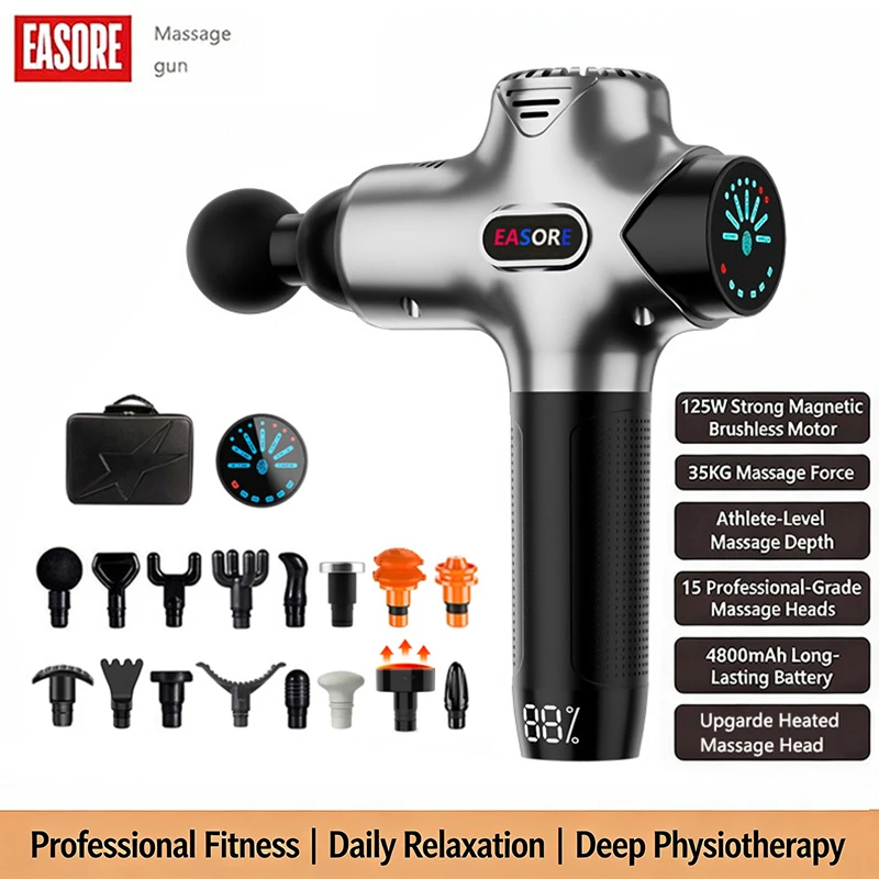 Новый обновленный профессиональный тепловой массажный пистолет, 35 кг Force X7 Pro, массажер для глубоких мышц с 15 головками, бесщеточный двигатель для домашнего спортзала
Новый обновленный профессиональный тепловой массажный пистолет, 35 кг Force X7 Pro, массажер для глубоких мышц с 15 головками, бесщеточный двигатель для домашнего спортзала