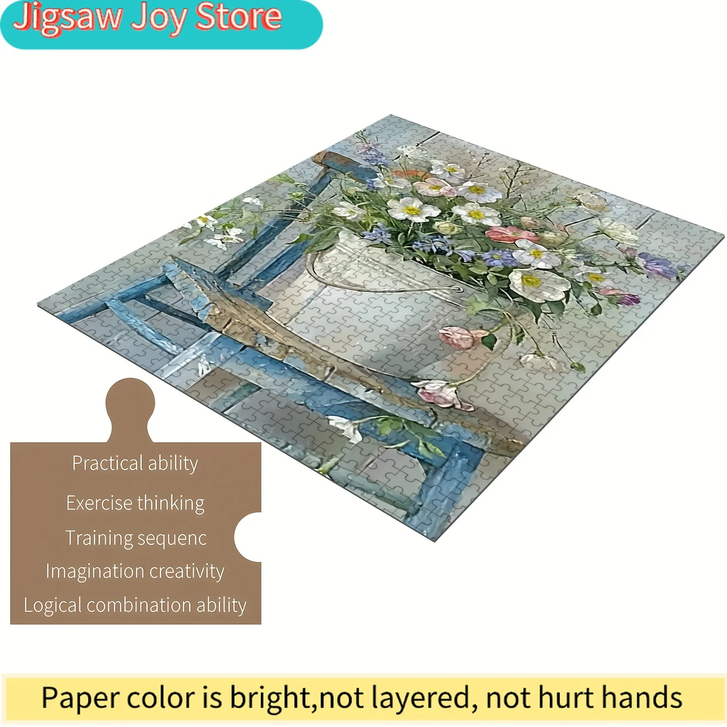 Пазл, разработанный для всей семьи, с изображением живописного фермерского дома, окруженного цветами в глубине деревни, с изображением P.
Пазл, разработанный для всей семьи, с изображением живописного фермерского дома, окруженного цветами в глубине деревни, с изображением P.