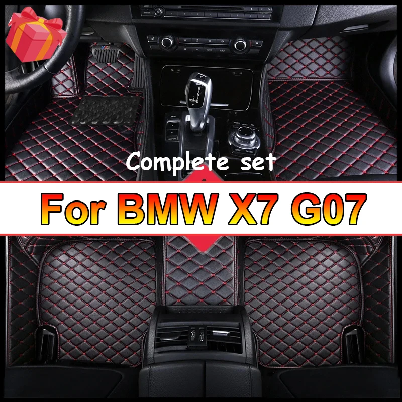 Автомобильные коврики для BMW X7 G07 2018 ~ 2023, кожаные коврики на 7 сидений, роскошный кожаный коврик, устойчивый к грязи коврик, прочные коврики, автомобильные аксессуары 2019
Автомобильные коврики для BMW X7 G07 2018 ~ 2023, кожаные коврики на 7 сидений, роскошный кожаный коврик, устойчивый к грязи коврик, прочные коврики, автомобильные аксессуары 2019