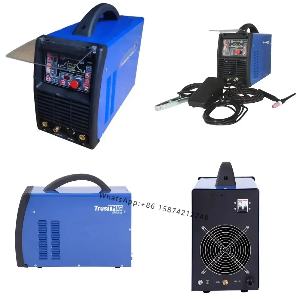 200A Pulse AC DC TIG MMA Welders Pulse TIG Welding Machine Digi-Tig200ACDCPuls for Aluminum and Stainless Steel
200A Pulse AC DC TIG MMA Welders Pulse TIG Welding Machine Digi-Tig200ACDCPuls for Aluminum and Stainless Steel