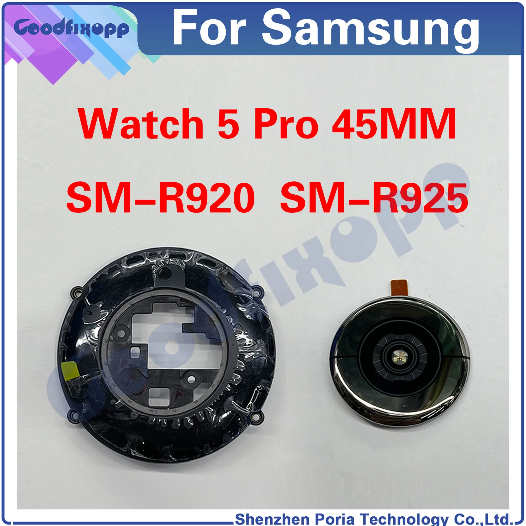 For Samsung Watch5 Pro SM-R920 SM-R925 R920 R925 Wacth5Pro Back Battery Cover Door Housing Case Rear Cover Replacement
For Samsung Watch5 Pro SM-R920 SM-R925 R920 R925 Wacth5Pro Back Battery Cover Door Housing Case Rear Cover Replacement
