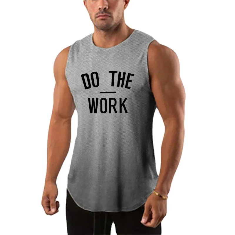 Factory Direct Summer New Arrival Men's Quick-drying Breathable Bodybuilding Fitness Gyms Sports Running Sleeveless Shirt
Factory Direct Summer New Arrival Men's Quick-drying Breathable Bodybuilding Fitness Gyms Sports Running Sleeveless Shirt