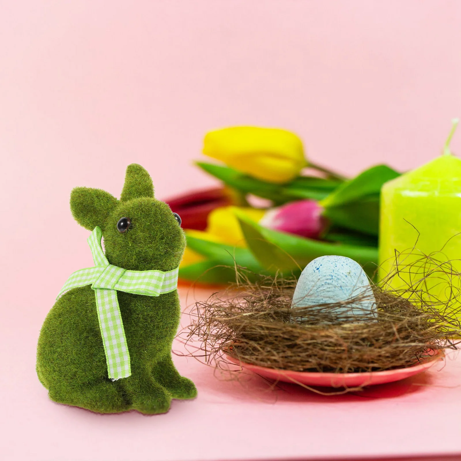 Simulation Rabbit Figurines Resin Bunny Decor Adorable Easter Flocked Animals Plushies Miniature Patio nament Landscape
Simulation Rabbit Figurines Resin Bunny Decor Adorable Easter Flocked Animals Plushies Miniature Patio nament Landscape
