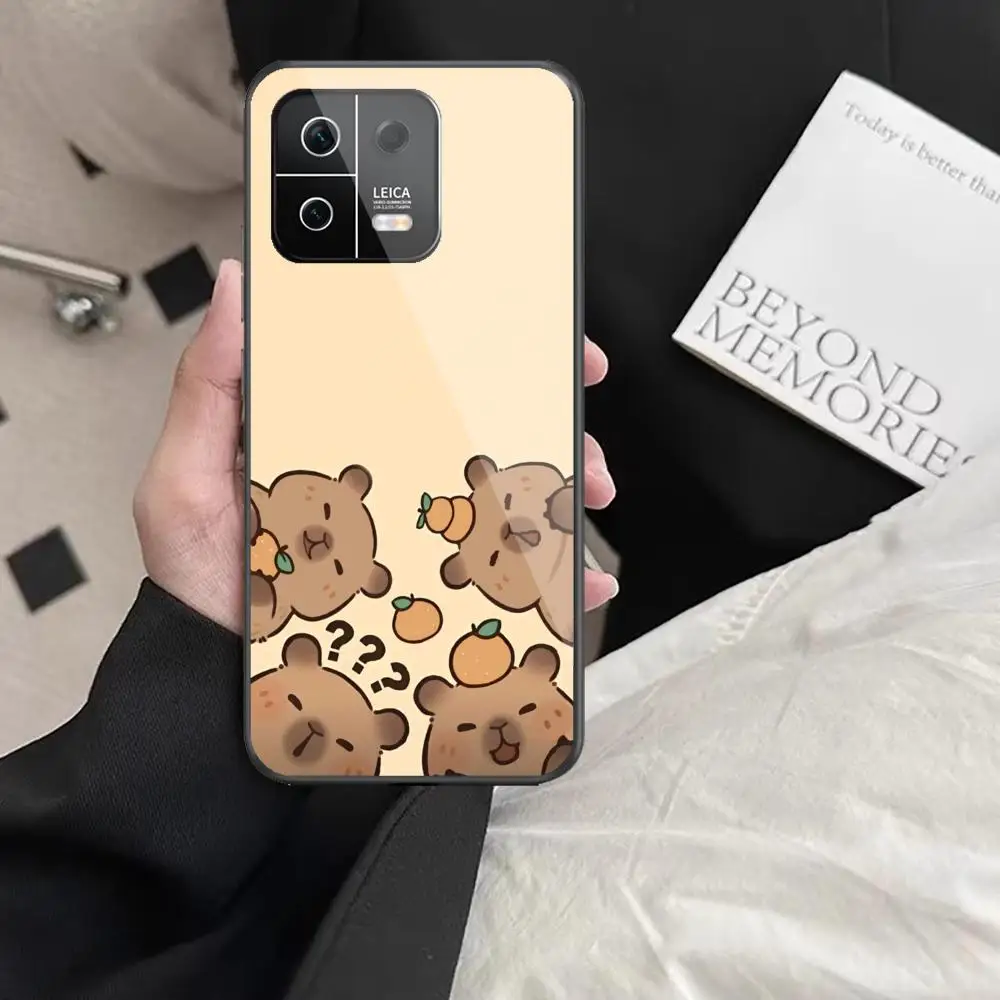 Capybara Phone Case For Xiaomi 14 Ultra 14 13T 13Pro 13 12T 12 11T 11i 11 Black Glass case
Capybara Phone Case For Xiaomi 14 Ultra 14 13T 13Pro 13 12T 12 11T 11i 11 Black Glass case