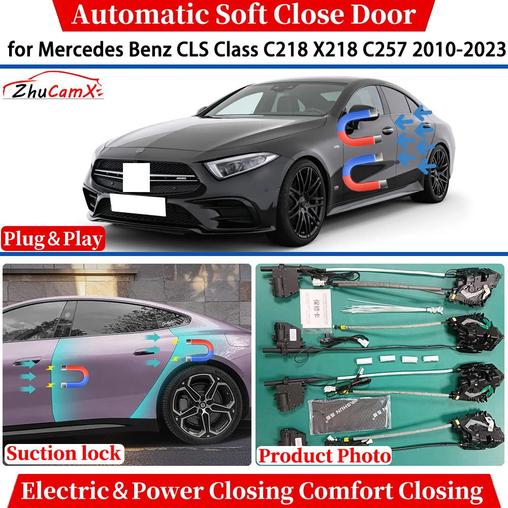 for Mercedes Benz CLS Class C218 X218 C257 2010-2023 Automatic Soft Close Door Electric Power Comfort Closing Suction lock
for Mercedes Benz CLS Class C218 X218 C257 2010-2023 Automatic Soft Close Door Electric Power Comfort Closing Suction lock