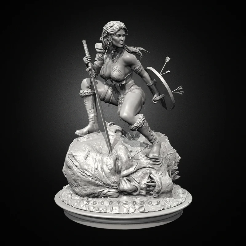 50mm 75mm 90mm Viking Female Warrior Resin Model Figure Gk Micro Miniature 3d Printed White Model Toy Unassembled And Unpainted
50mm 75mm 90mm Viking Female Warrior Resin Model Figure Gk Micro Miniature 3d Printed White Model Toy Unassembled And Unpainted