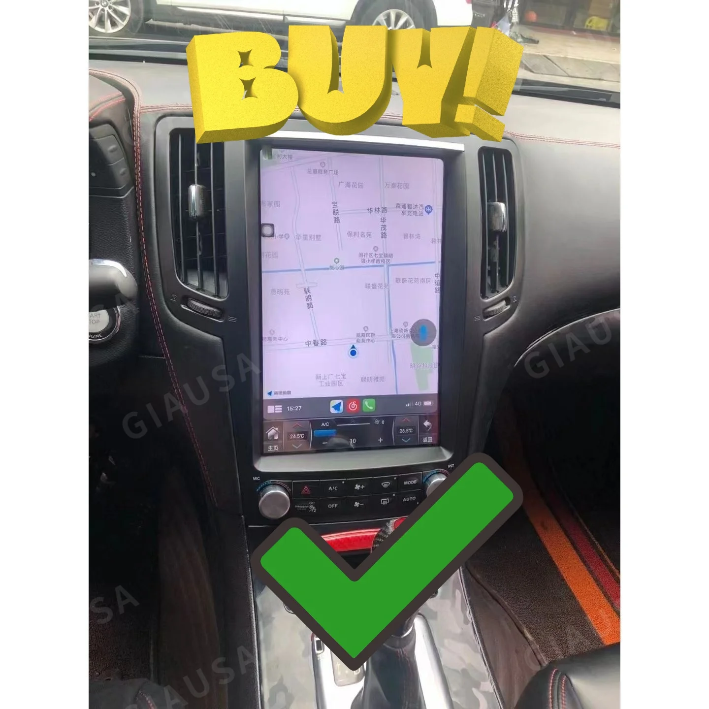 F For Infiniti FX FX25 FX35 FX37 QX70 2009-2016 CarPlay Android Car Radio Multimedia Video Autoradio Stereo GPS Navigation Unit
F For Infiniti FX FX25 FX35 FX37 QX70 2009-2016 CarPlay Android Car Radio Multimedia Video Autoradio Stereo GPS Navigation Unit