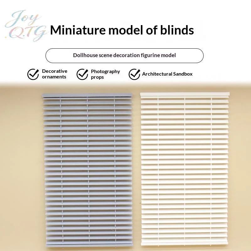 Hot Sale 1Pcs 1/12 Scale Realistic Window Shutter Miniature Dollhouse Blinds Curtain Decor For Doll House & Diorama Accessories
Hot Sale 1Pcs 1/12 Scale Realistic Window Shutter Miniature Dollhouse Blinds Curtain Decor For Doll House & Diorama Accessories