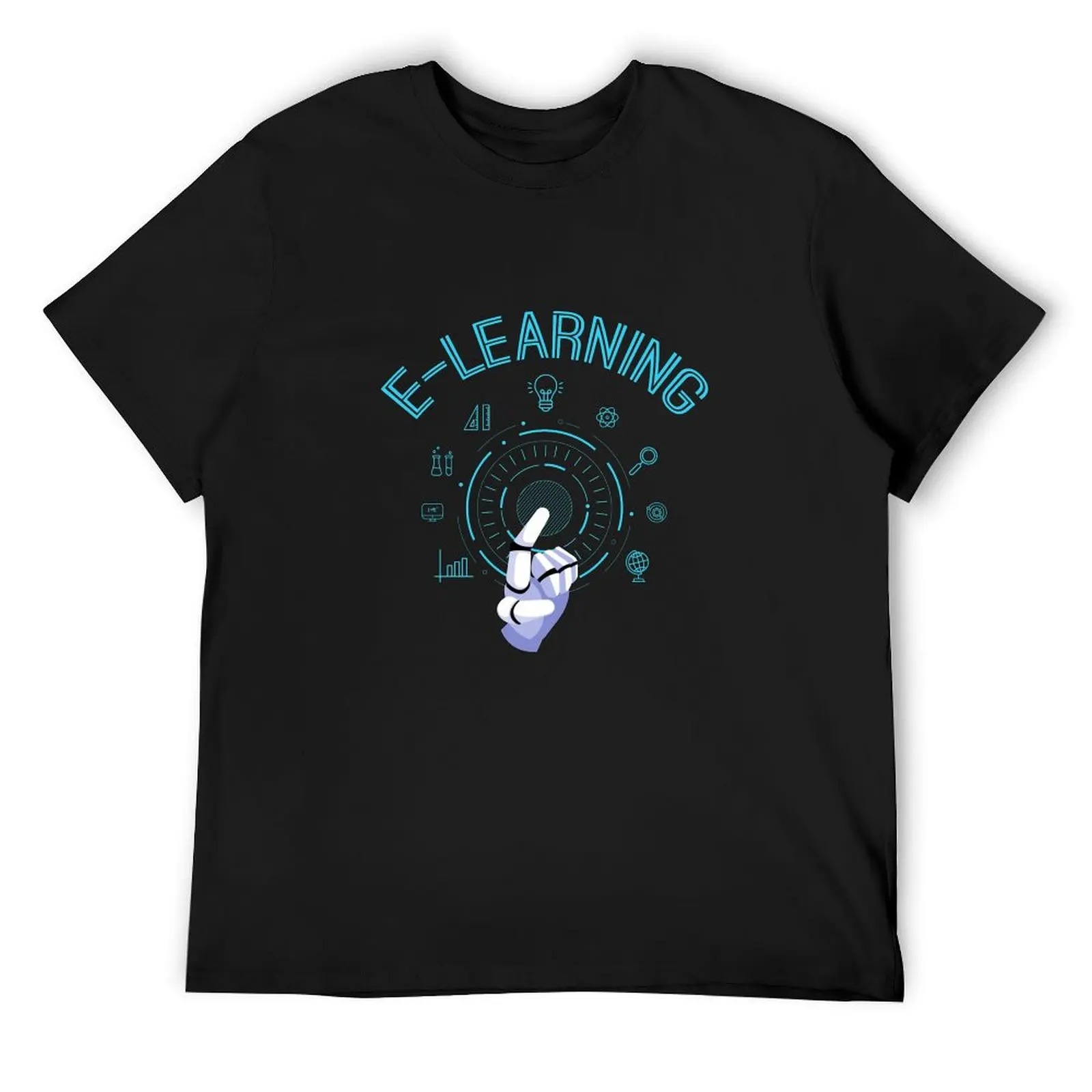 Funny E-Learning Teacher Gift T-Shirt kawaii clothes oversized t shirt cute tops Blouse black t shirts for men
Funny E-Learning Teacher Gift T-Shirt kawaii clothes oversized t shirt cute tops Blouse black t shirts for men