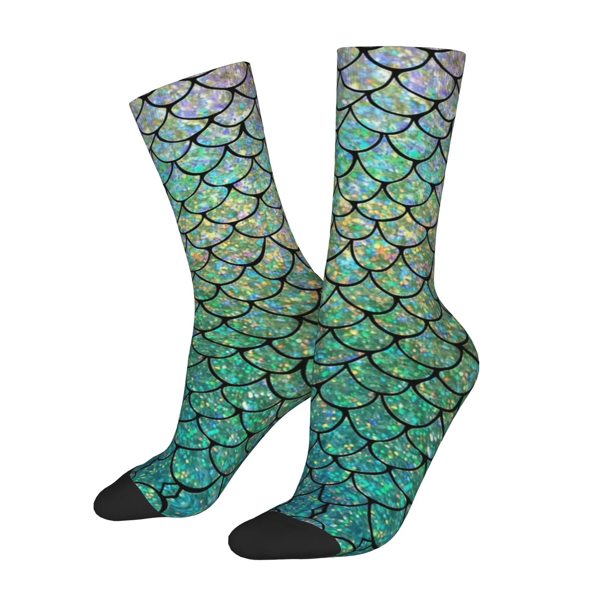 Hip Hop Retro Colorful Glitter Mermaid Scales Crazy Men's compression Socks Unisex Style Pattern Printed Novelty Happy Crew Sock
Hip Hop Retro Colorful Glitter Mermaid Scales Crazy Men's compression Socks Unisex Style Pattern Printed Novelty Happy Crew Sock