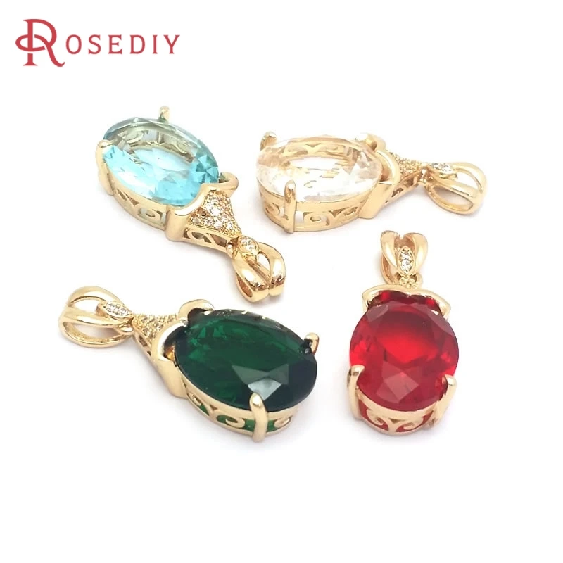 4PCS 12x24MM High Quality 18K Gold Color Brass and Zircon and Glass Oval Shape Necklaces Charms Pendants Jewelry Making
4PCS 12x24MM High Quality 18K Gold Color Brass and Zircon and Glass Oval Shape Necklaces Charms Pendants Jewelry Making