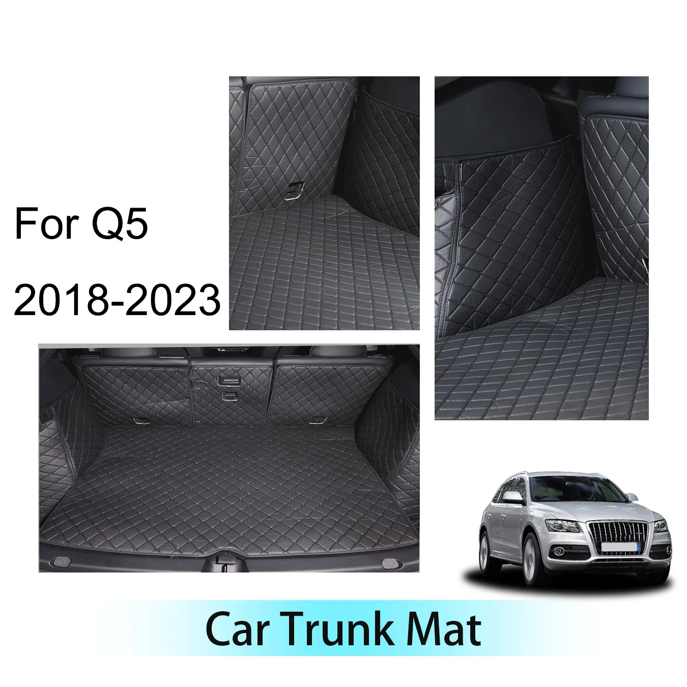 Car Trunk Mat For Q5 For 2018-2023 Three Layer PU Leather Trunk Protection Car Accessories Auto Interior Decoration
Car Trunk Mat For Q5 For 2018-2023 Three Layer PU Leather Trunk Protection Car Accessories Auto Interior Decoration