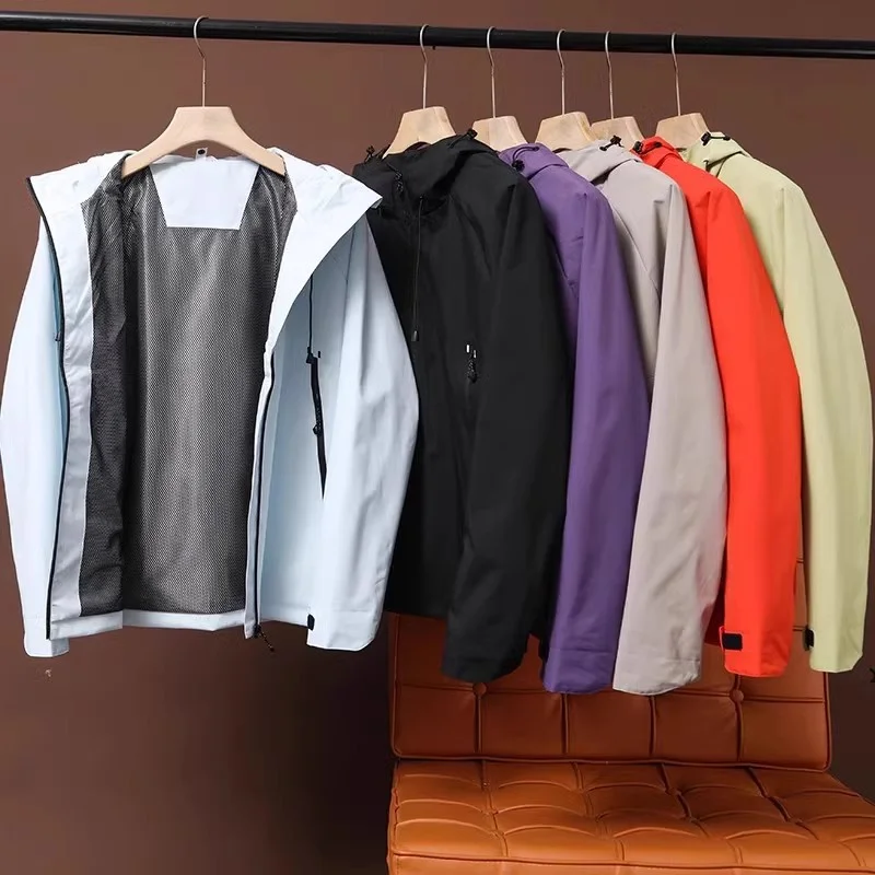 Real Shoot Outdoor Sports Jacket Men's Women's Couple Clothes Windproof Rainproof Sunscreen Hooded Coat Oversize Loose Outerwear
Real Shoot Outdoor Sports Jacket Men's Women's Couple Clothes Windproof Rainproof Sunscreen Hooded Coat Oversize Loose Outerwear