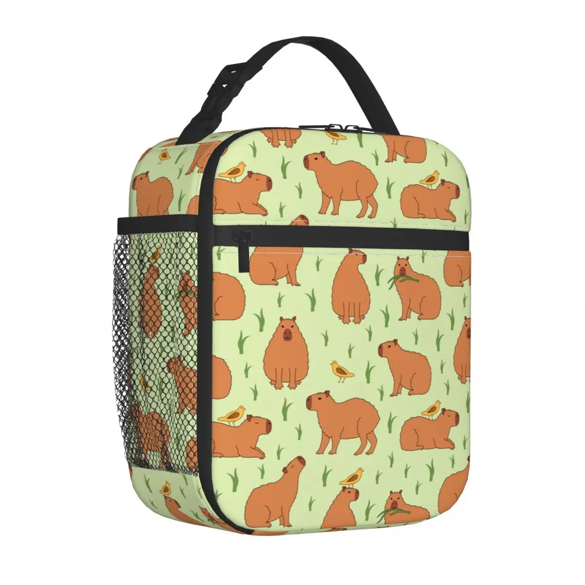 Capybara Cartoon Insulated Lunch Bag Leakproof Meal Container Thermal Bag Tote Lunch Box College Outdoor Food Handbags
Capybara Cartoon Insulated Lunch Bag Leakproof Meal Container Thermal Bag Tote Lunch Box College Outdoor Food Handbags