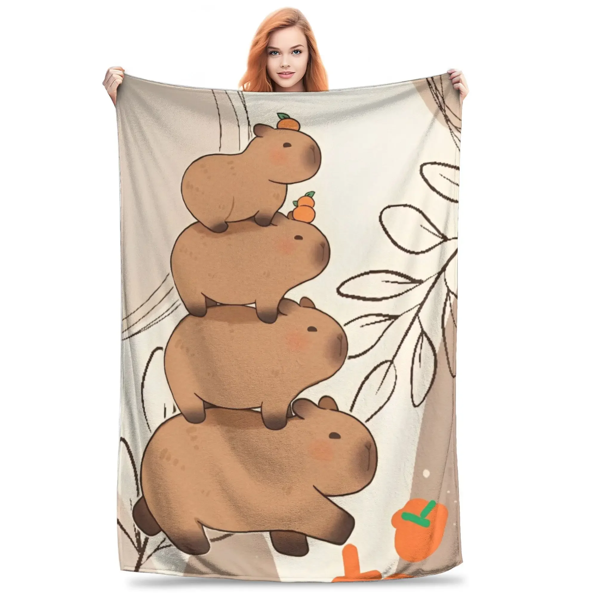 Одеяло Kawaill Capybara с героями мультфильмов, очень мягкие уютные пледы разных размеров для дивана, дивана и кровати
Одеяло Kawaill Capybara с героями мультфильмов, очень мягкие уютные пледы разных размеров для дивана, дивана и кровати