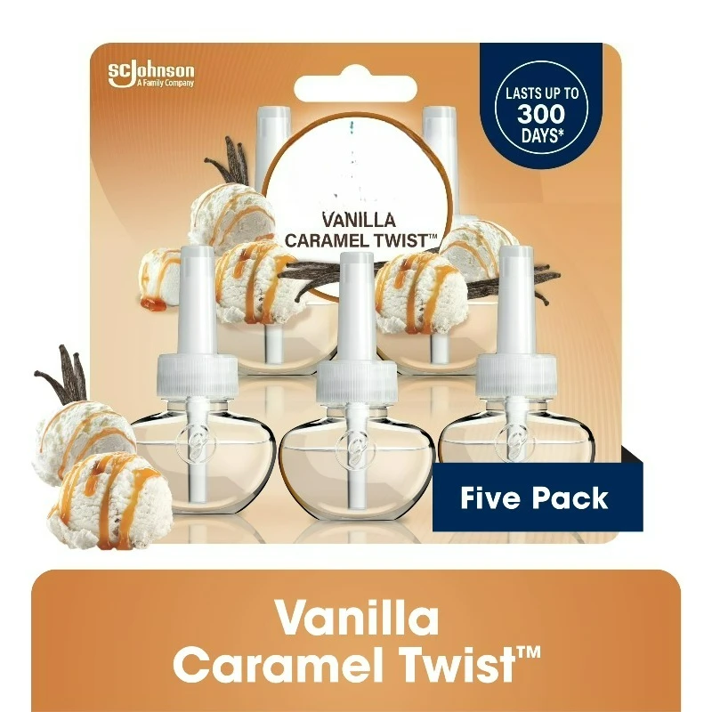 Air Freshener Refills, Mothers Day Gifts, Vanilla Caramel Twist, Infused with Essential Oils, 0.67 oz, 5 Count
Air Freshener Refills, Mothers Day Gifts, Vanilla Caramel Twist, Infused with Essential Oils, 0.67 oz, 5 Count