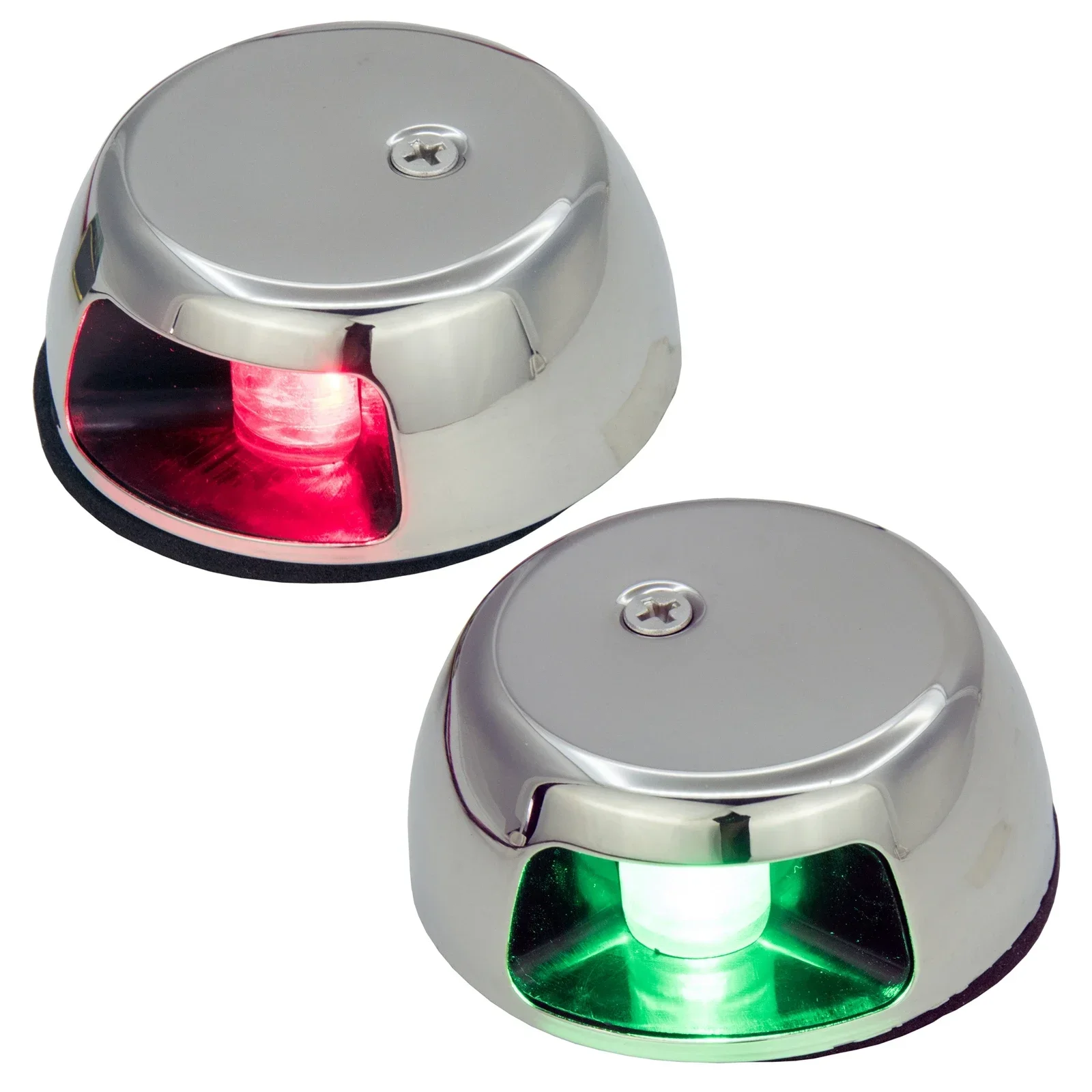 Marine LED Navigation Light Red Green Stainless Steel Side Lights Horizontal Mount 12V
Marine LED Navigation Light Red Green Stainless Steel Side Lights Horizontal Mount 12V